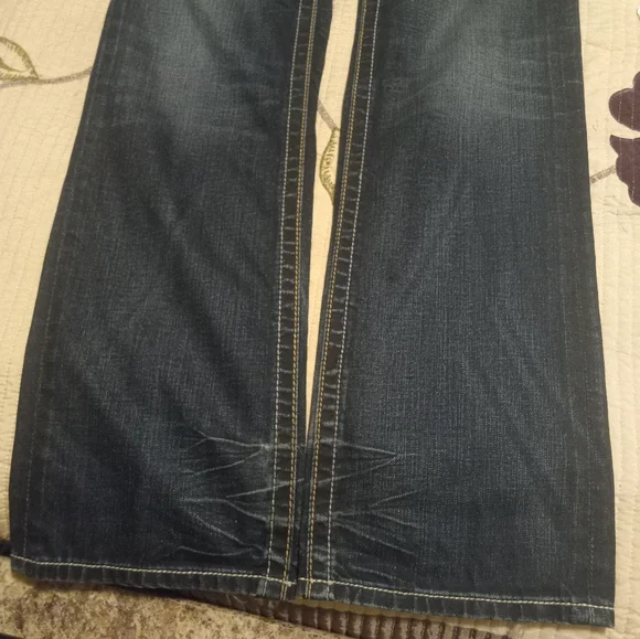 Very nice jean,has wear in the backside bottom but only enhances the look tbh